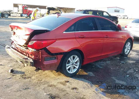 2013 Hyundai Sonata Gls from USA, damaged, VIN 5NPEB4AC9DH548359